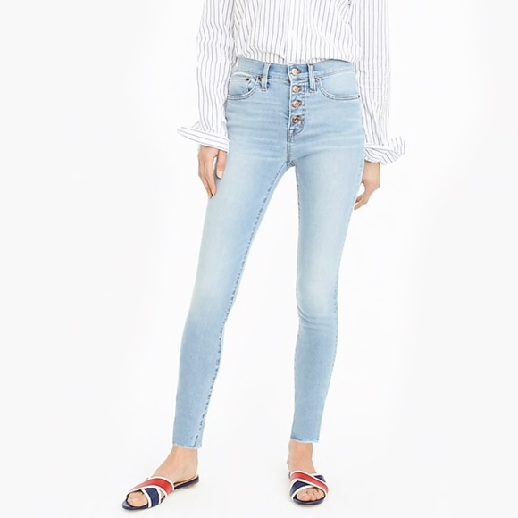 j crew button fly jeans